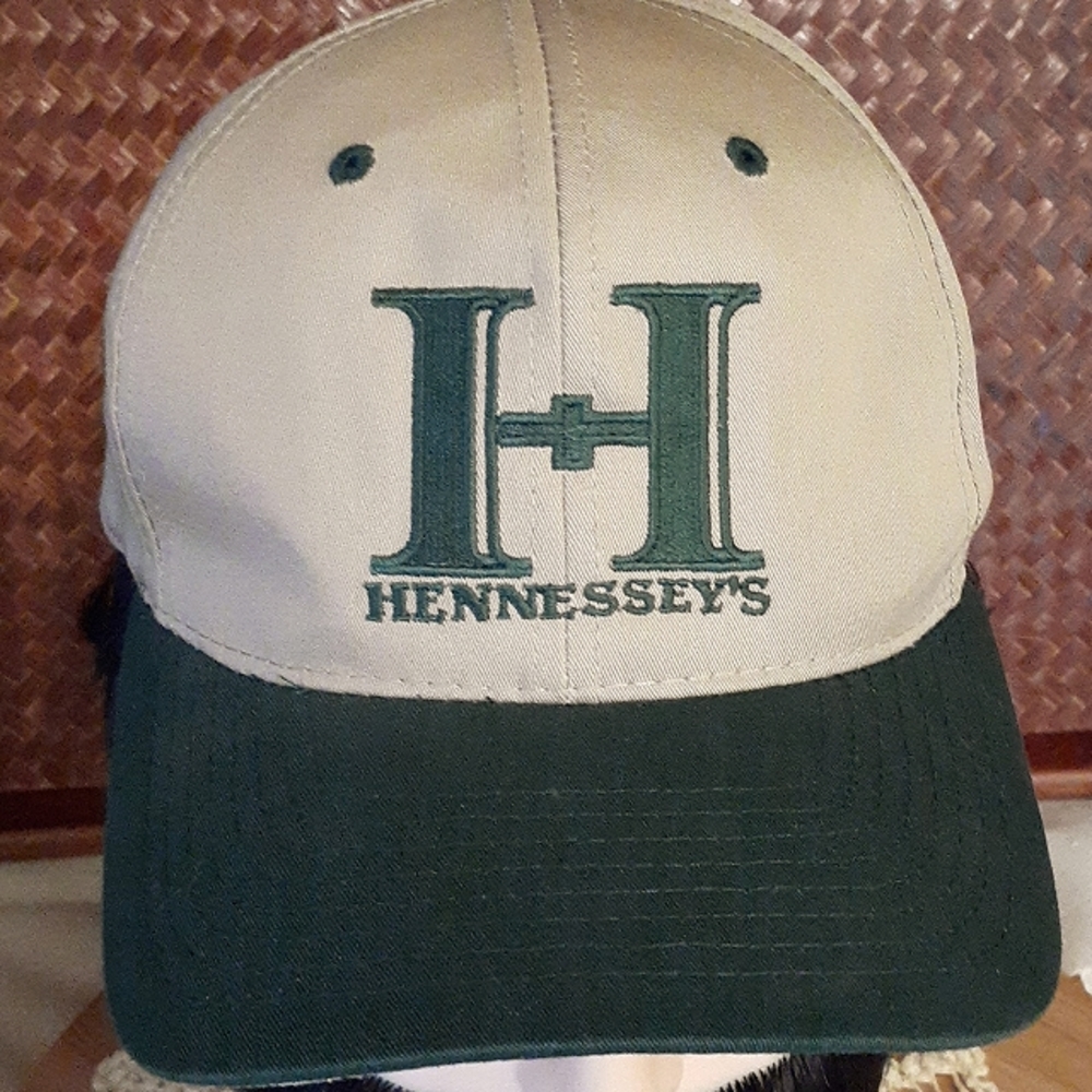 🍁3/$25 🎁*NWOT* HENNESSEY'S EMBROIDERED CANVAS BASEBALL HAT ~SNAPBACK